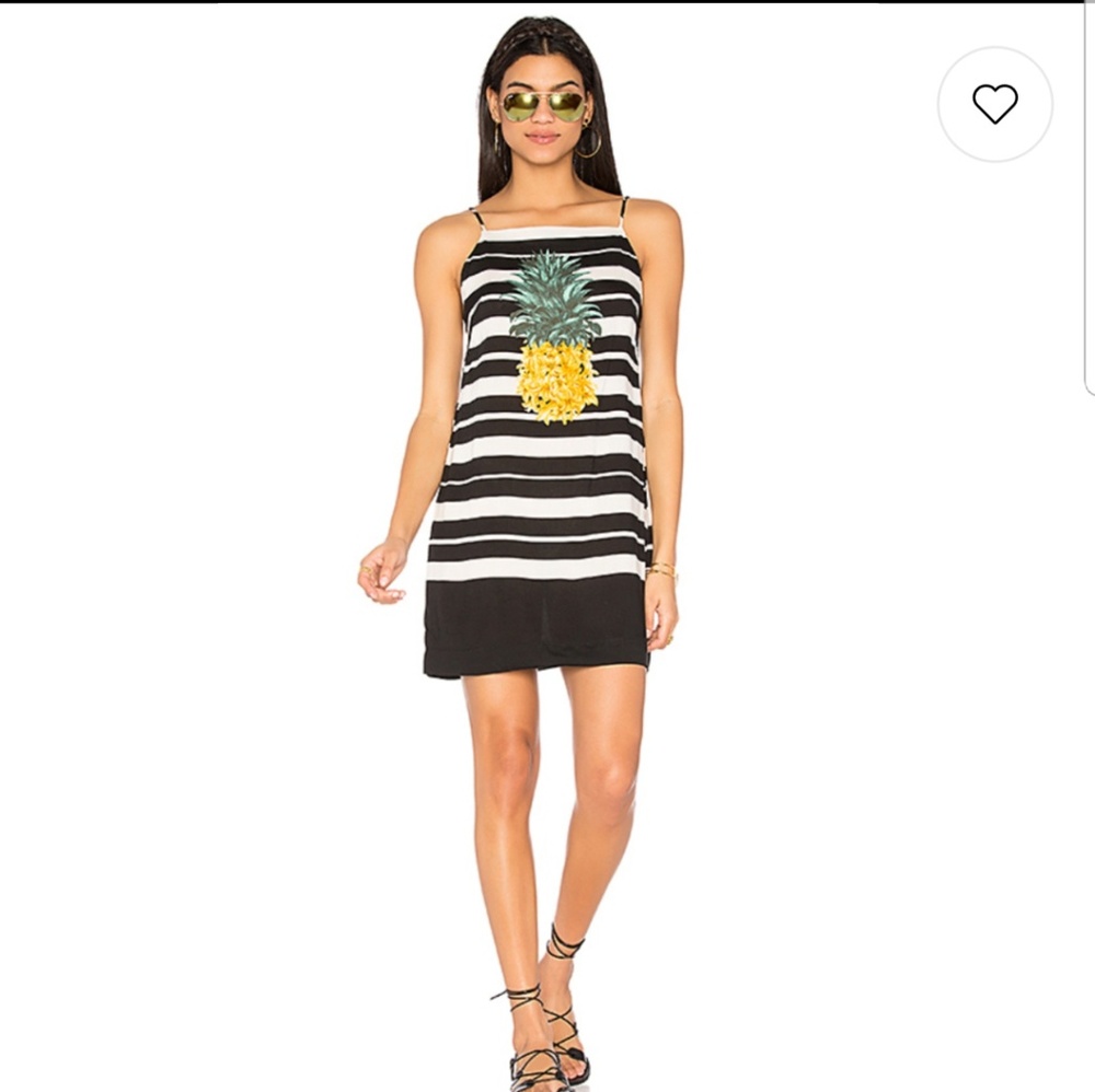 Hawaiian Striped Pineapple dress